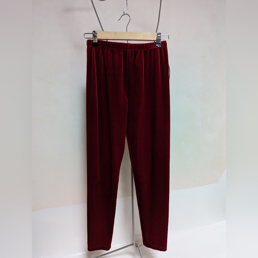 Red Velvet Pants